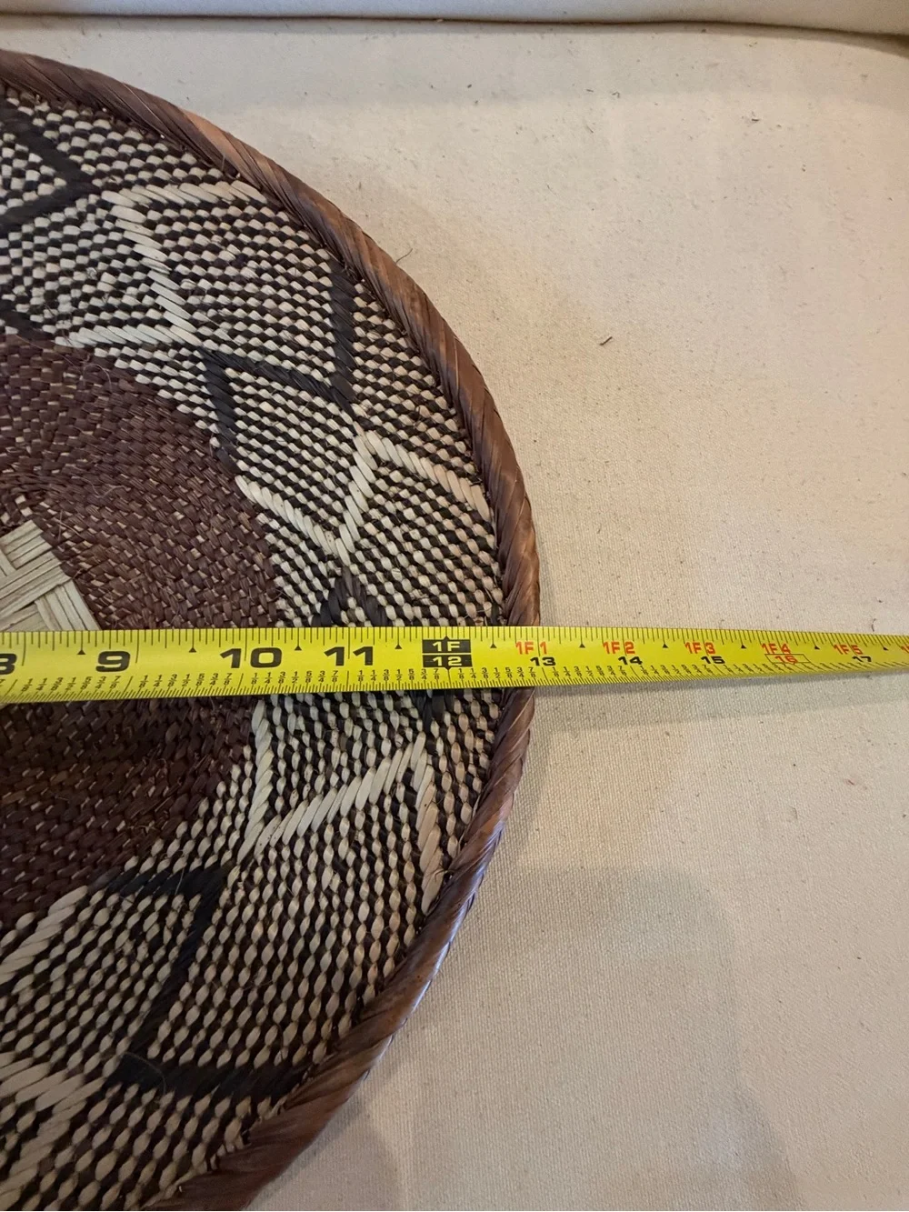 NEW Africa Woven Basket. Made by the Binga people of Zambia/Zimbabwe